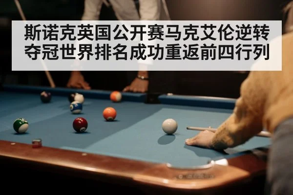 snooker player cue